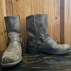 Frye Mens Motorcycle/ Cowboy Boots Size 8.5